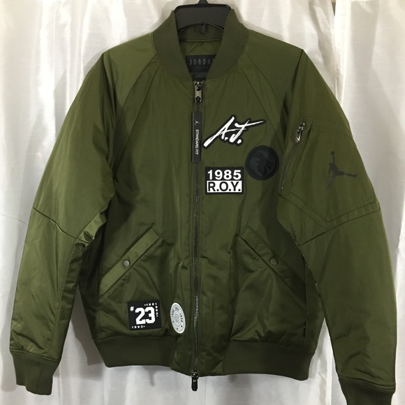 jordan olive jacket